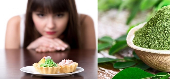 moringa powder helps reducing cravings